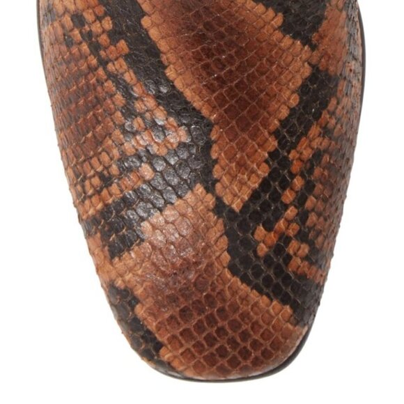 Rag & Bone Aslen Snakeskin Embossed Leather Boots - Picture 5 of 5